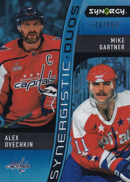 insert karta OVECHKIN/GARTNER 23-24 Synergy Synergistic Duos Star-Legend /999